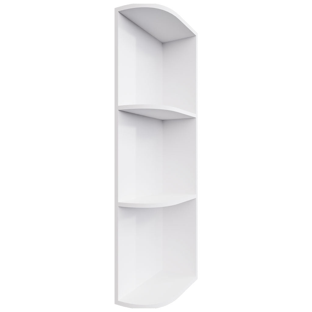 OER636 - Wall - Open End Cabinet - 6 W X 36 H X 12 D - Frost