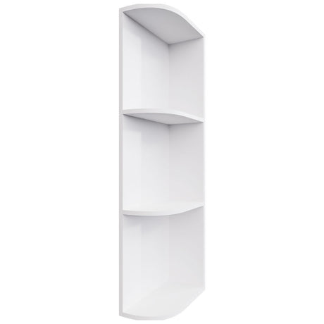 OER636 - Wall - Open End Cabinet - 6 W X 36 H X 12 D - Frost