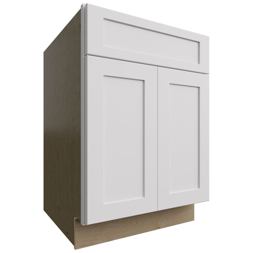 SB24 - Base - Sink Cabinet - 24 W X 34-1 2 H X 24 D - Galaxy Frost