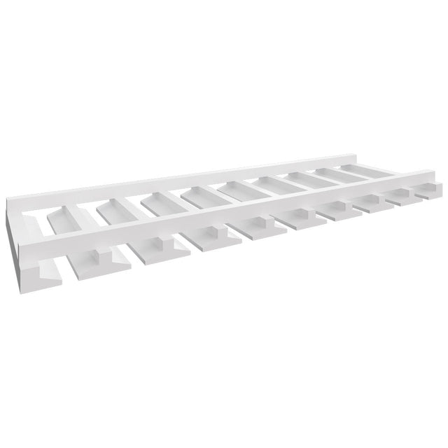 STMW36 - Wall - Stemware Rack - 36 W X 1-3 4 H X 12 D - Frost