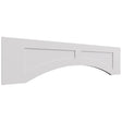 VARP48 - Wall - Arched Recessed Valance - 48 W X 12 H X 3 4 T - Galaxy Frost