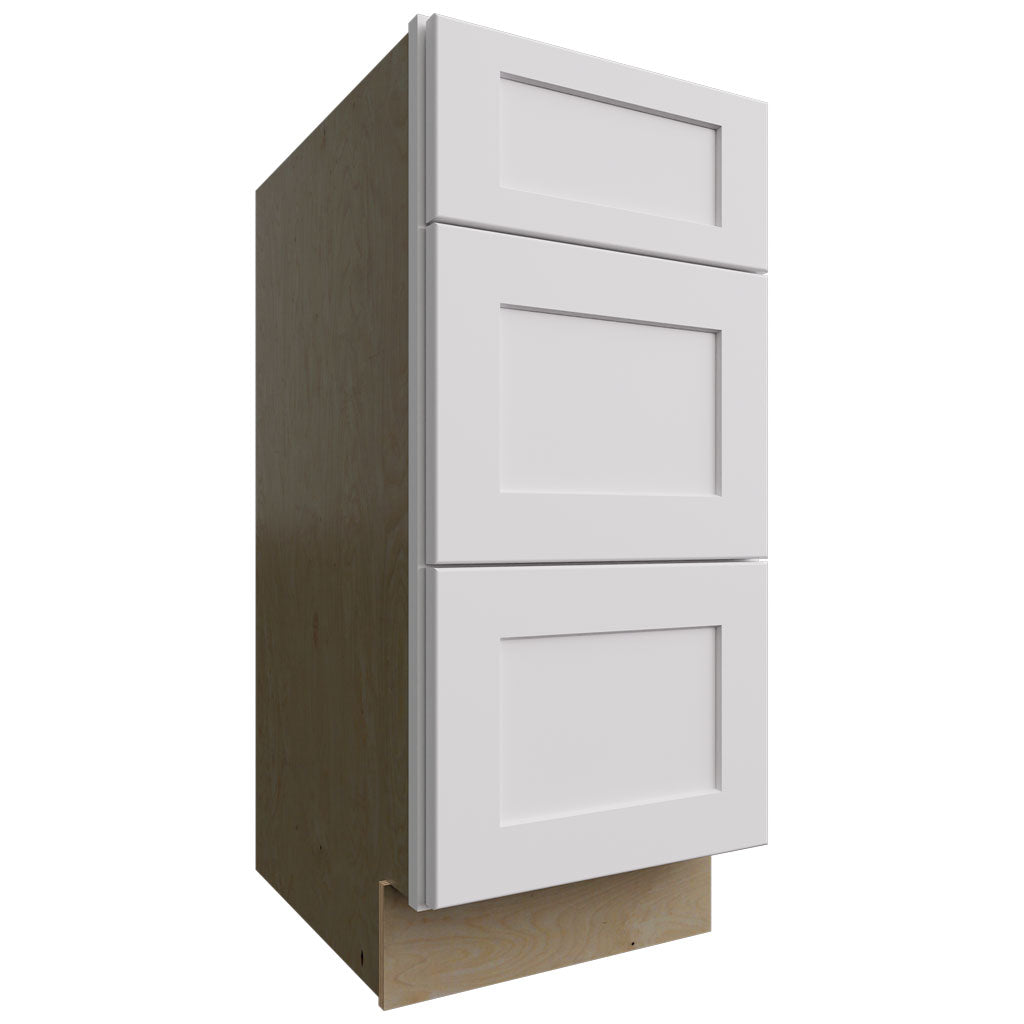 VDB15-34 - Vanity - Drawer Cabinet - 15 W X 34-1 2 H X 21 D - Galaxy Frost