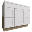 VSD42 - Vanity - Combo Cabinet - 42 W X 34-1 2 H X 21 D - Galaxy Frost