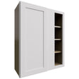 WBC3036 - Wall Corner - Blind Cabinet - 30 W X 36 H X 12 D - Galaxy Frost