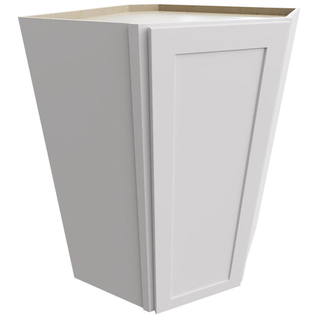 WDC2742 - Wall Corner - Diagonal Cabinet - 27 W X 42 H X 27 D - Galaxy Frost