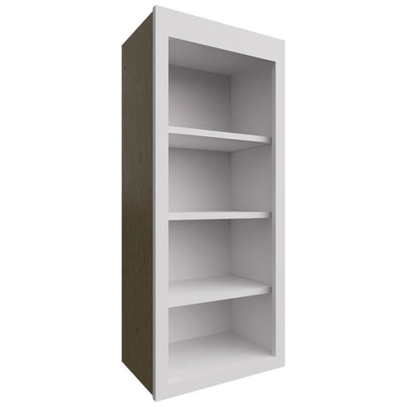 WOS1842 - Wall - Open Shelf - 18 W X 42 H X 12 D - Galaxy Frost