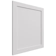 WP-BASE - Wainscot Panel - 23-1 2 W X 29-1 2 H X 3 4 T - Galaxy Frost