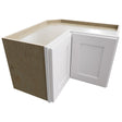 WPC2415 - Wall Corner - Pie Cabinet - 24 W X 15 H X 24 D - Galaxy Frost