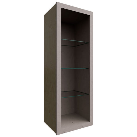 NDW1542 - Wall - Standard No Door Cabinet - 15 W X 42 H X 12 D - Horizon