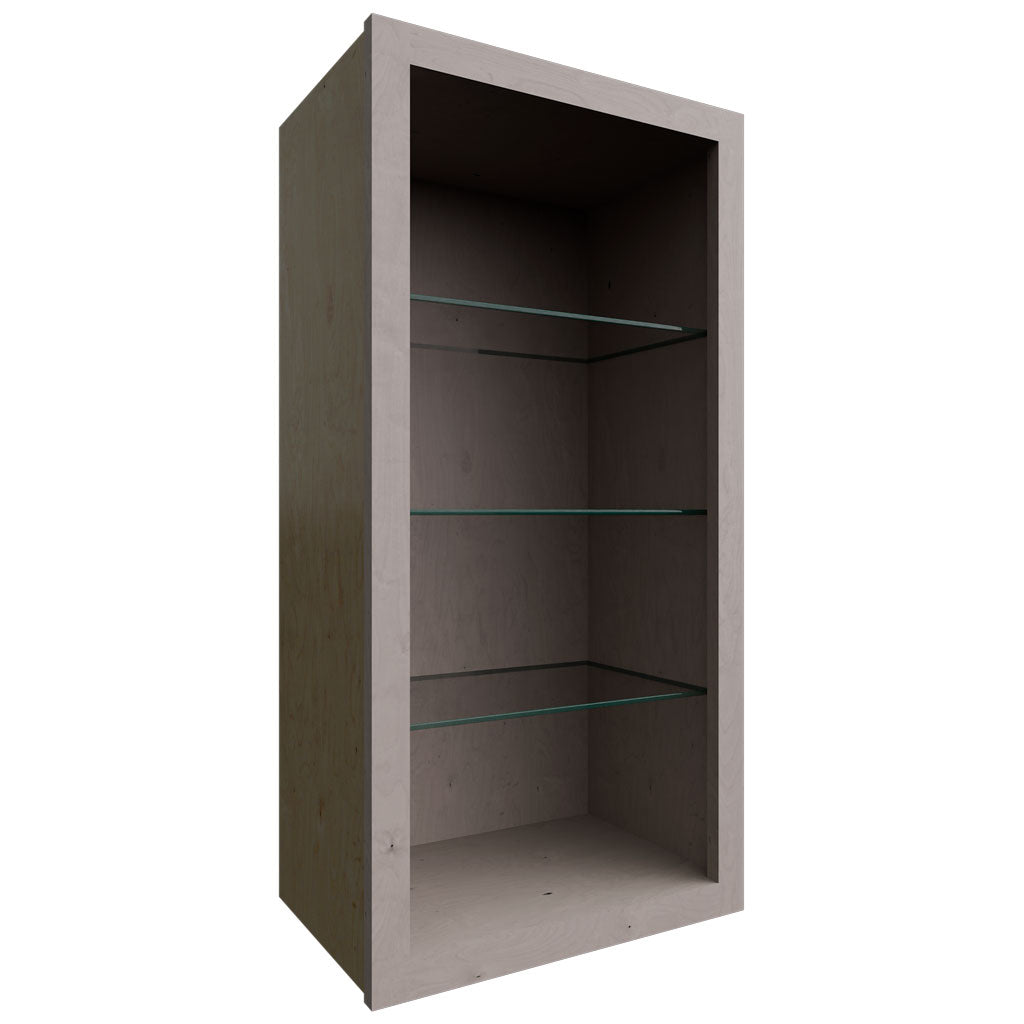 NDW1836 - Wall - Standard No Door Cabinet - 18 W X 36 H X 12 D - Horizon