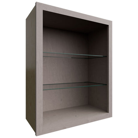 NDW2430 - Wall - Standard No Door Cabinet - 24 W X 30 H X 12 D - Horizon