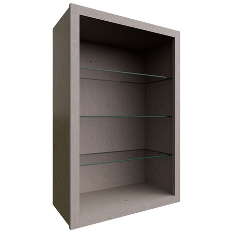 NDW2436 - Wall - Standard No Door Cabinet - 24 W X 36 H X 12 D - Horizon
