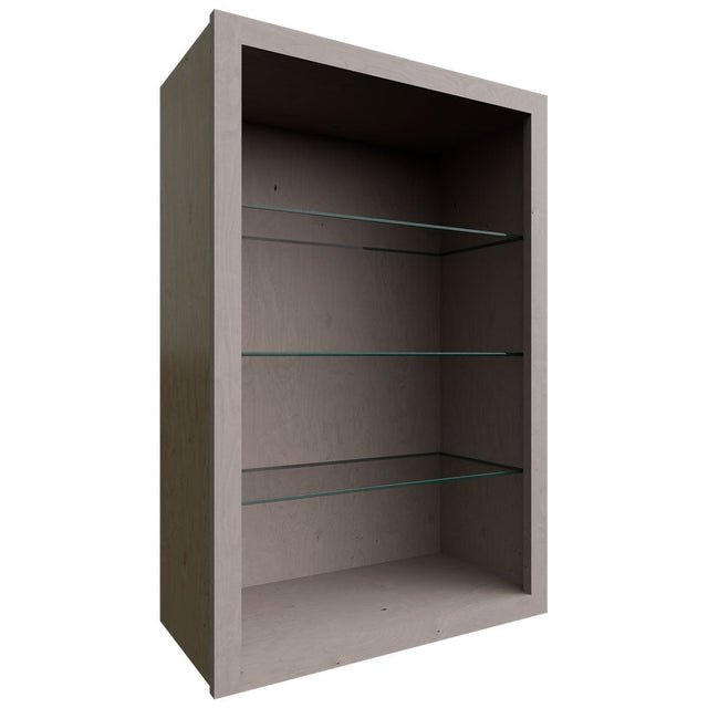 NDW2436 - Wall - Standard No Door Cabinet - 24 W X 36 H X 12 D - Horizon