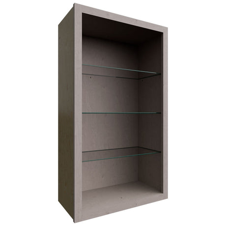 NDW2442 - Wall - Standard No Door Cabinet - 24 W X 42 H X 12 D - Horizon