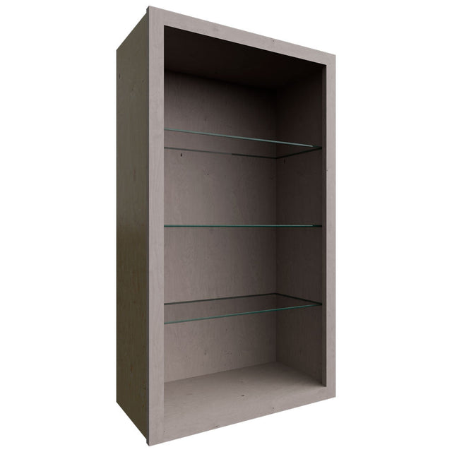 NDW2442 - Wall - Standard No Door Cabinet - 24 W X 42 H X 12 D - Horizon