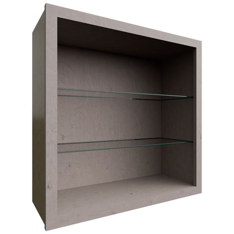 NDW3030 - Wall - Standard No Door Cabinet - 30 W X 30 H X 12 D - Horizon