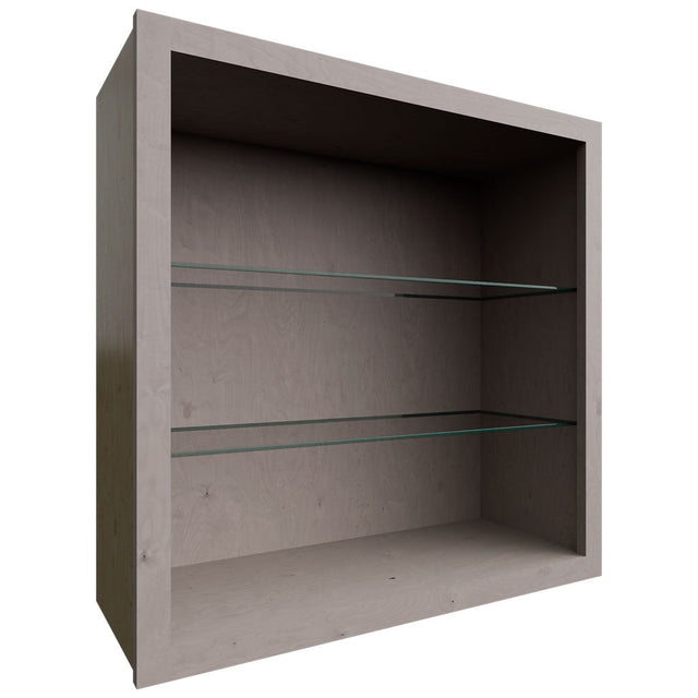 NDW3030 - Wall - Standard No Door Cabinet - 30 W X 30 H X 12 D - Horizon