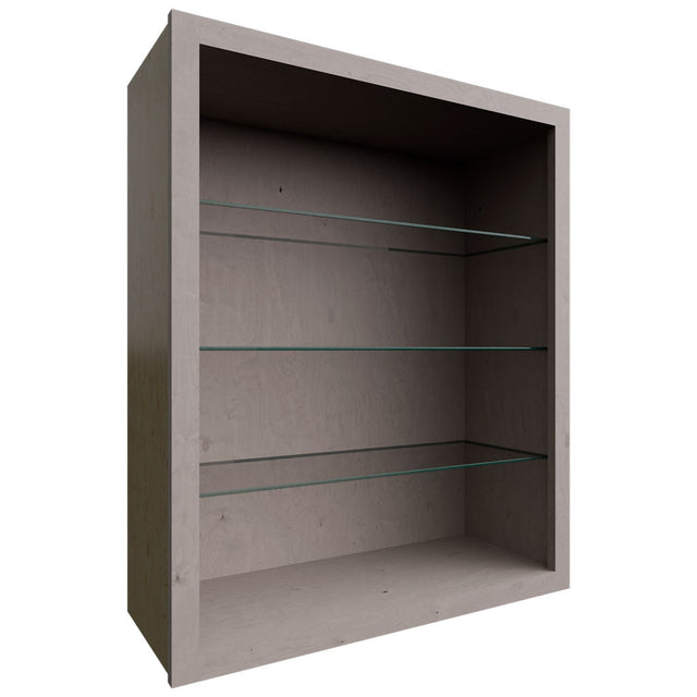NDW3036 - Wall - Standard No Door Cabinet - 30 W X 36 H X 12 D - Horizon