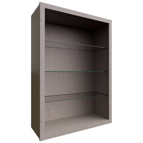 NDW3042 - Wall - Standard No Door Cabinet - 30 W X 42 H X 12 D - Horizon