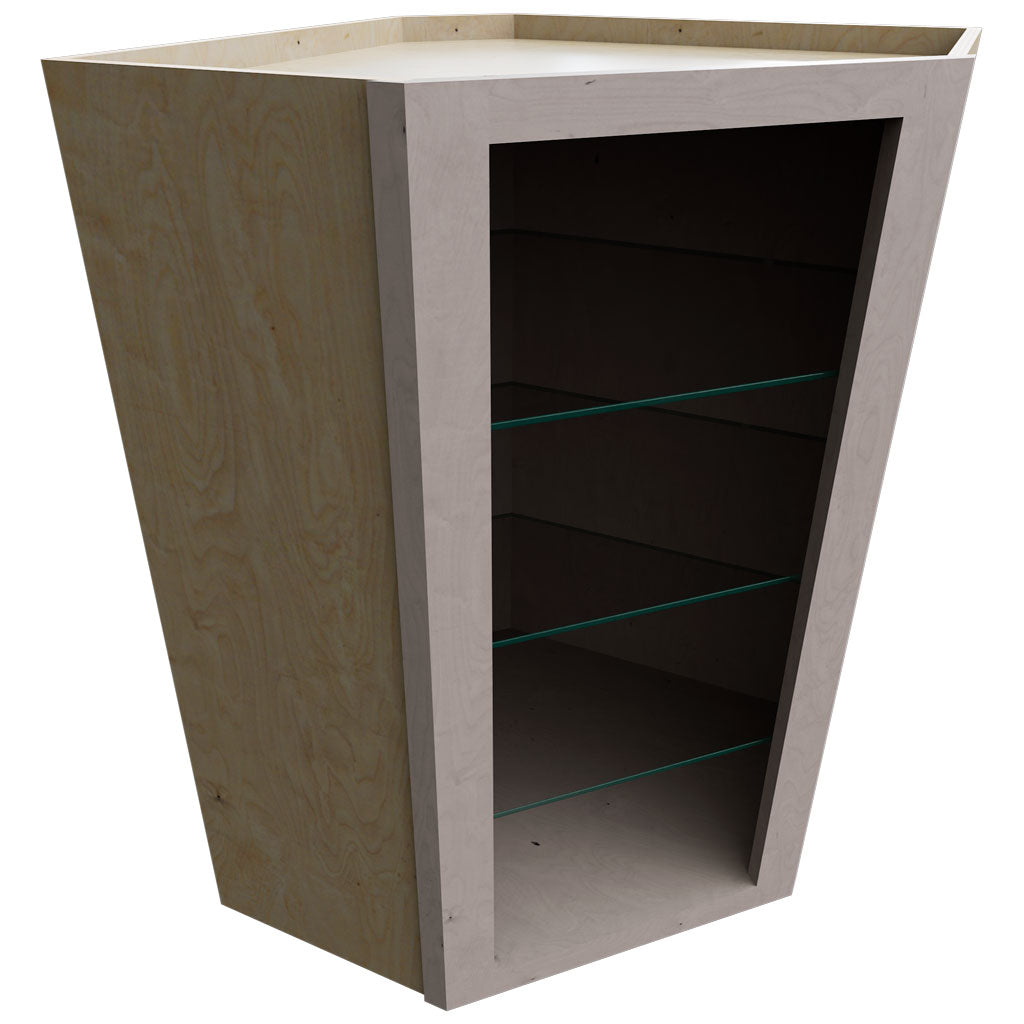 NDWDC2436 - Wall Corner - Diagonal No Door Cabinet - 24 W X 36 H X 24 D - Horizon