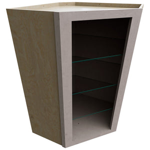 NDWDC2436 - Wall Corner - Diagonal No Door Cabinet - 24 W X 36 H X 24 D - Horizon