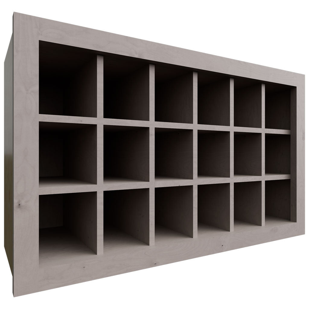 WR3018 - Wall - Wine Rack - 30 W X 18 H X 12 D - Horizon