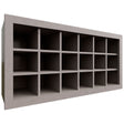 WR3618 - Wall - Wine Rack - 36 W X 18 H X 12 D - Horizon