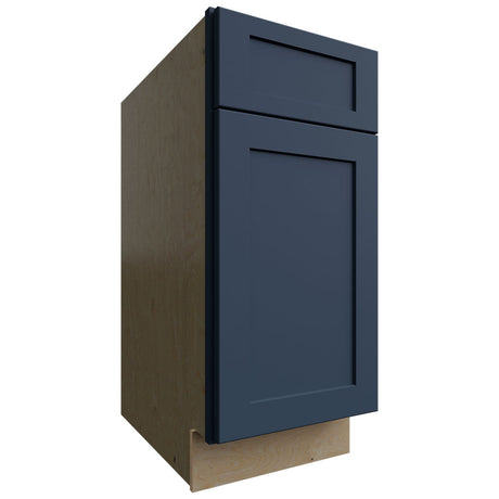 B15 - Base - Standard Cabinet - 15 W X 34-1 2 H X 24 D - Galaxy Indigo