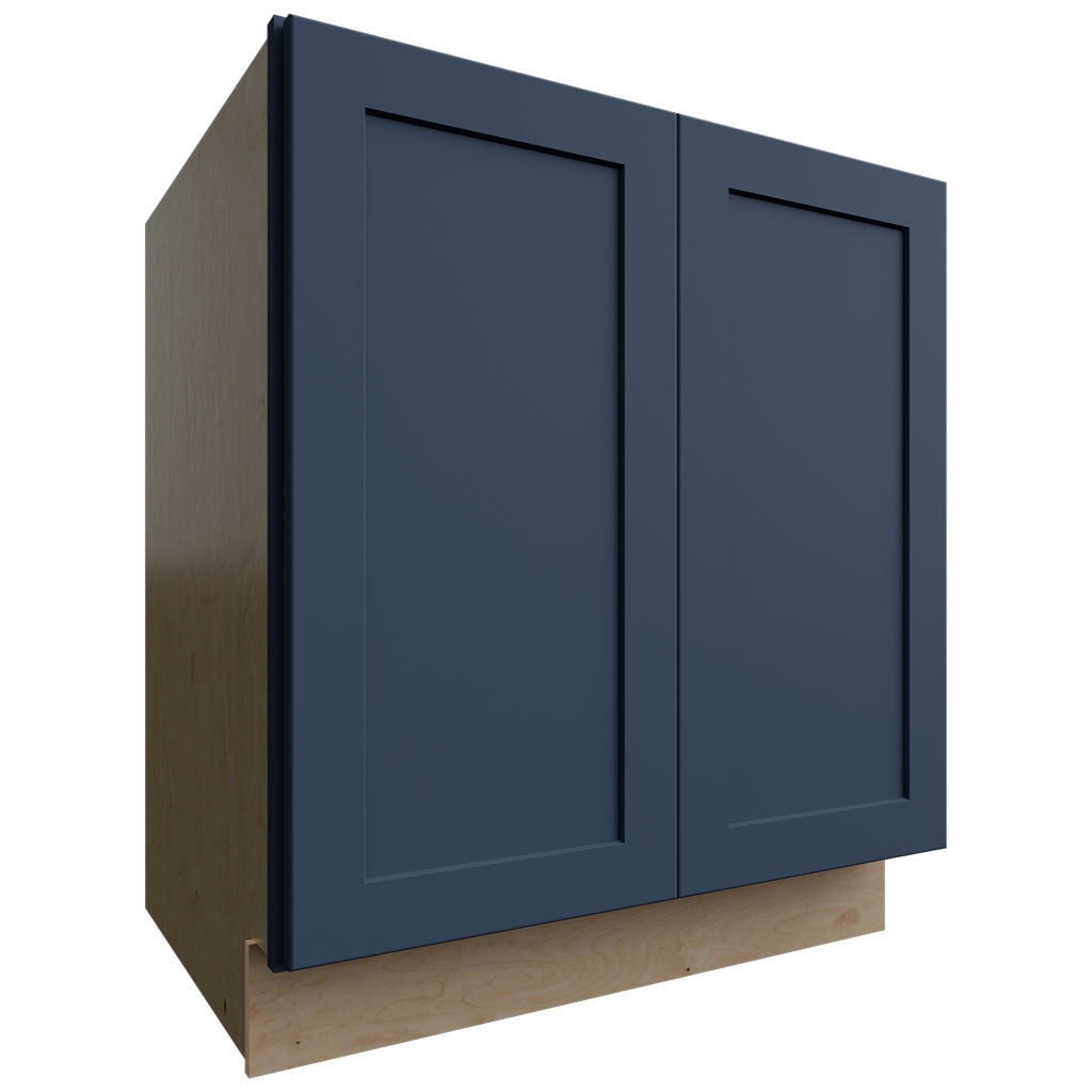 B30FD - Base - Full Door Cabinet - 30 W X 34-1 2 H X 24 D - Galaxy Indigo