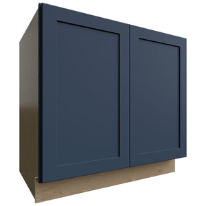 B36FD - Base - Full Door Cabinet - 36 W X 34-1 2 H X 24 D - Galaxy Indigo