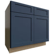 B36 - Base - Standard Cabinet - 36 W X 34-1 2 H X 24 D - Galaxy Indigo