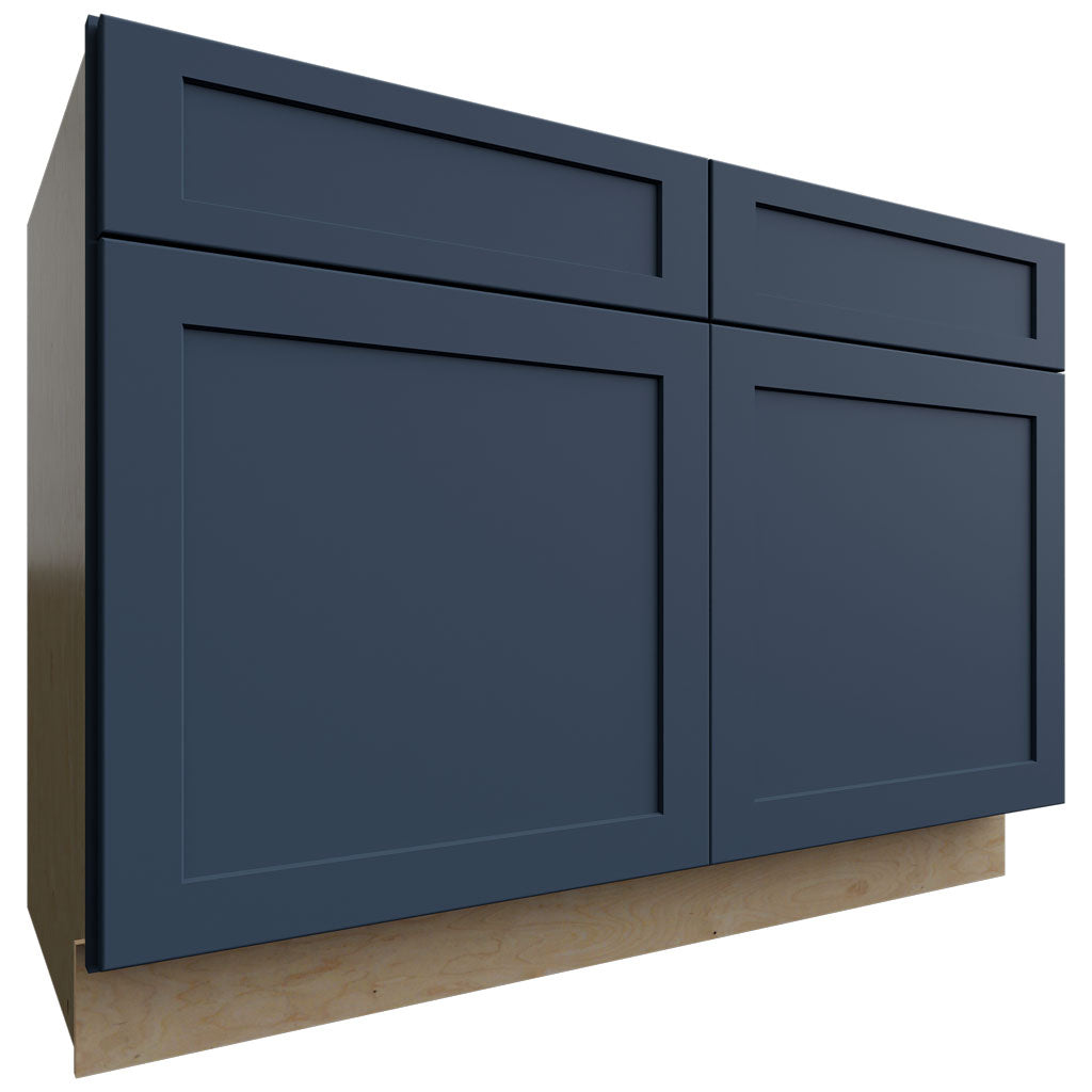 B48 - Base - Standard Cabinet - 48 W X 34-1 2 H X 24 D - Galaxy Indigo