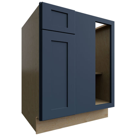 BLB36 39 - Base Corner - Blind Cabinet - 36 W X 34-1 2 H X 24 D - Galaxy Indigo