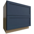 DB36-2 - Base - 2 Drawers Cabinet - 36 W X 34-1 2 H X 24 D - Galaxy Indigo