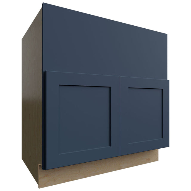 FS33 - Base - Farm Sink Cabinet - 33 W X 34-1 2 H X 24 D - Galaxy Indigo