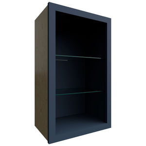 NDW1830 - Wall - Standard No Door Cabinet - 18 W X 30 H X 12 D - Indigo