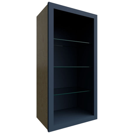 NDW1836 - Wall - Standard No Door Cabinet - 18 W X 36 H X 12 D - Indigo