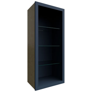 NDW1842 - Wall - Standard No Door Cabinet - 18 W X 42 H X 12 D - Indigo