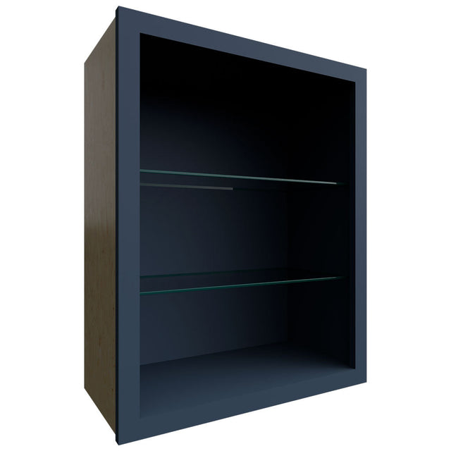 NDW2430 - Wall - Standard No Door Cabinet - 24 W X 30 H X 12 D - Indigo