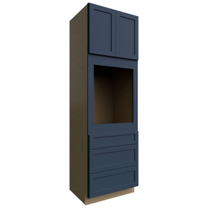 OC3396S - Tall - Oven Cabinet Single - 33 W X 96 H X 24 D - Galaxy Indigo