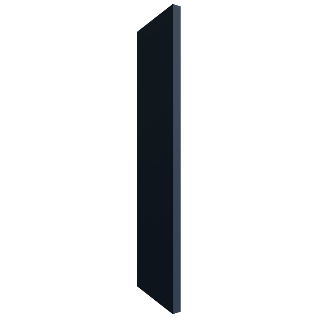 REP3 - Refrigerator End Panel - 24 W X 96 H X 3 T - Indigo
