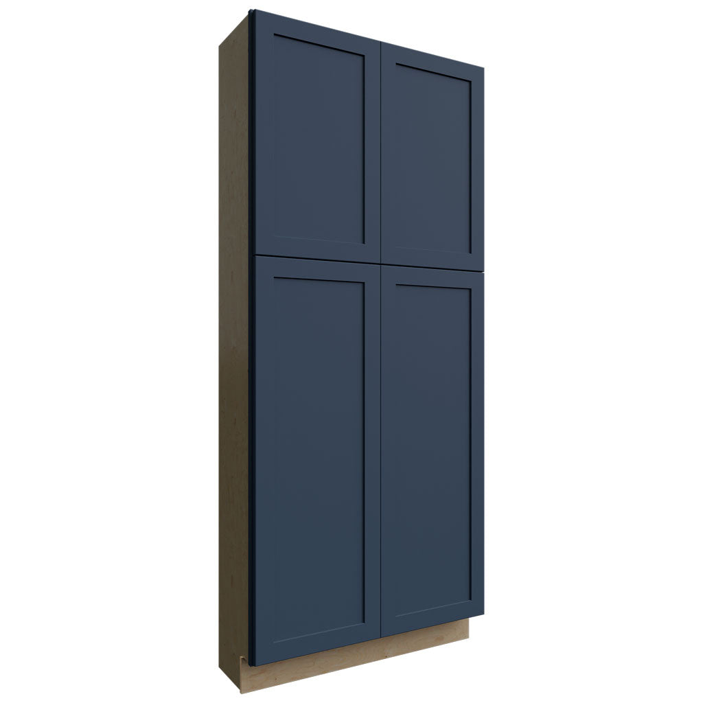 TP361284 - Tall - Pantry Cabinet - 36 W X 84 H X 12 D - Galaxy Indigo