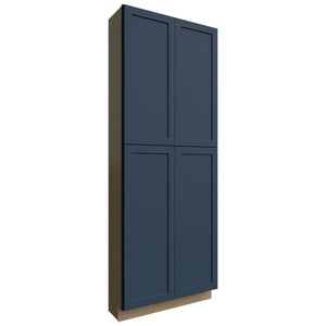 TP361296 - Tall - Pantry Cabinet - 36 W X 96 H X 12 D - Galaxy Indigo