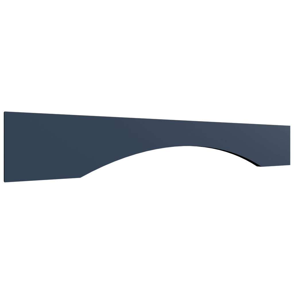 VAR36 - Wall - Arched Valance - 36 W X 5-1 2 H X 3 4 T - Indigo
