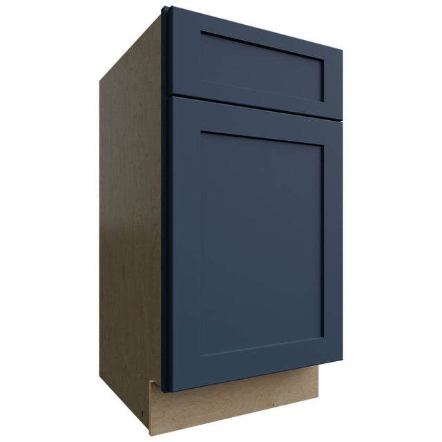 VB18-34 - Vanity - Base Standard Cabinet - 18 W X 34-1 2 H X 21 D - Galaxy Indigo