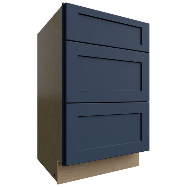 VDB21-34 - Vanity - Drawer Cabinet - 21 W X 34-1 2 H X 21 D - Galaxy Indigo