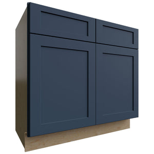 VSB36-34 - Vanity - Sink Cabinet - 36 W X 34-1 2 H X 21 D - Galaxy Indigo