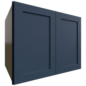 W302424 - Wall - Deep Cabinet - 30 W X 24 H X 24 D - Galaxy Indigo