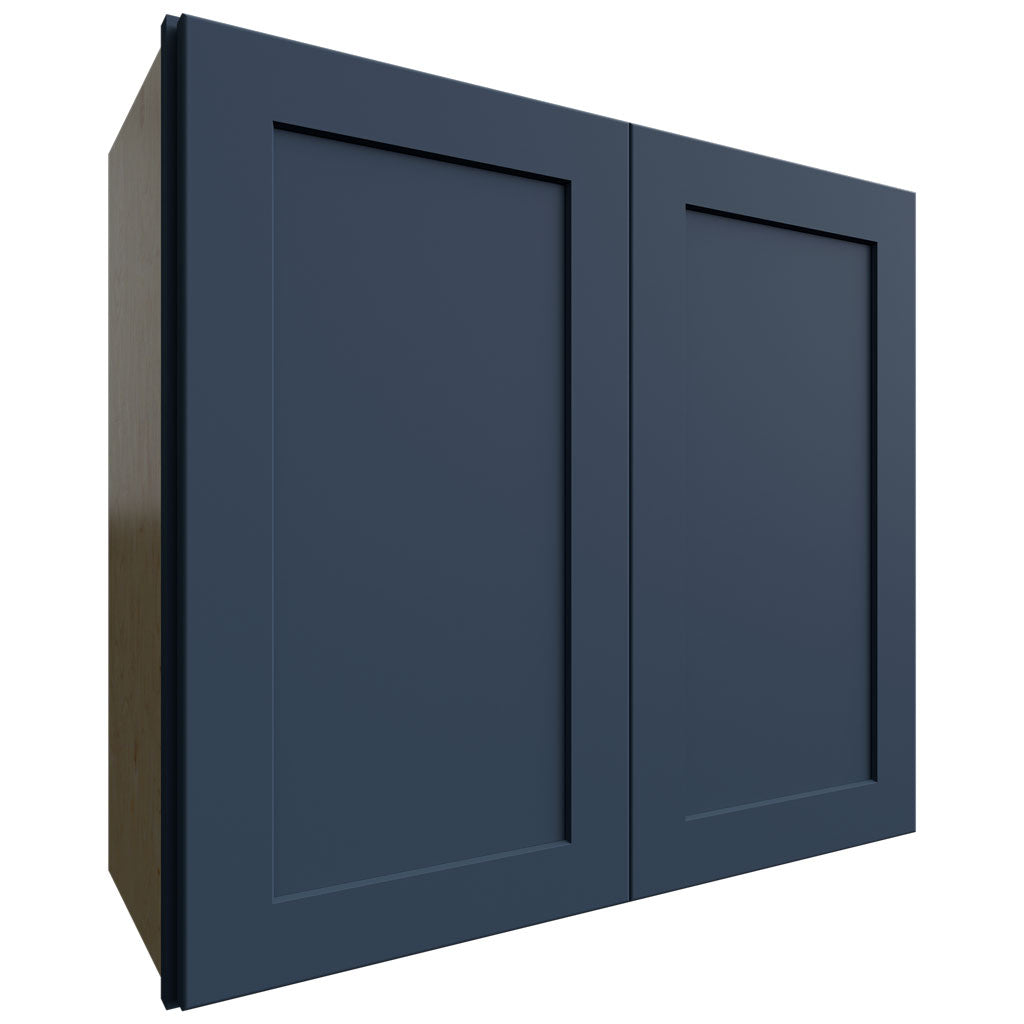 W3027 - Wall - Standard Cabinet - 30 W X 27 H X 12 D - Galaxy Indigo
