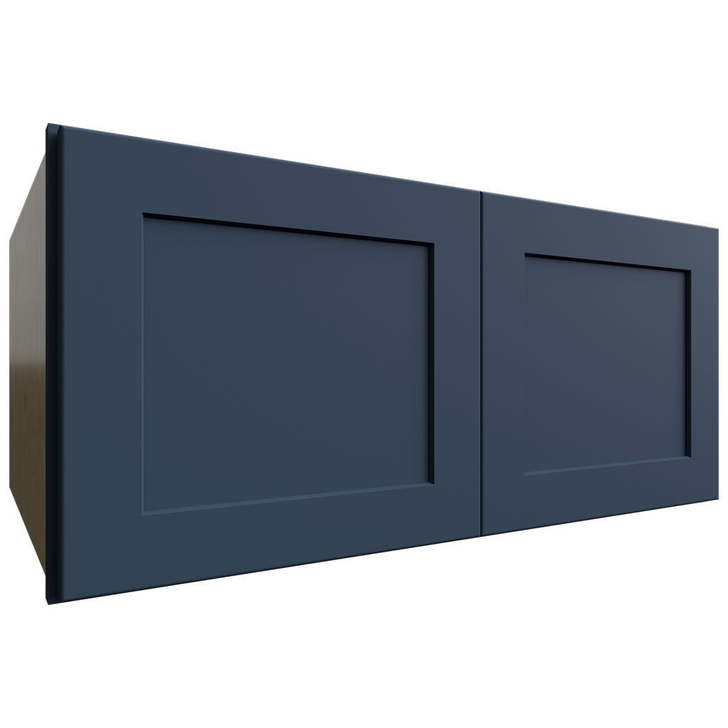 W331524 - Wall - Deep Cabinet - 33 W X 15 H X 24 D - Galaxy Indigo